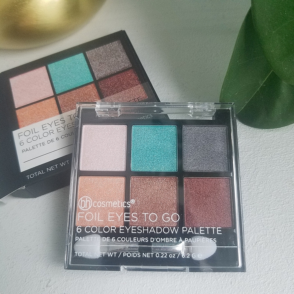 NIB BH Cosmetics Foil Eyes to Go Eyeshadow Palette